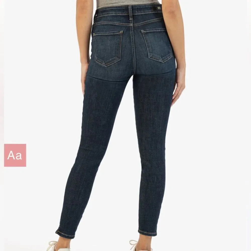 Kut From the Kloth Connie High‎ Rise Fab Ab Ankle Skinny Unquestionable 14 Nwt